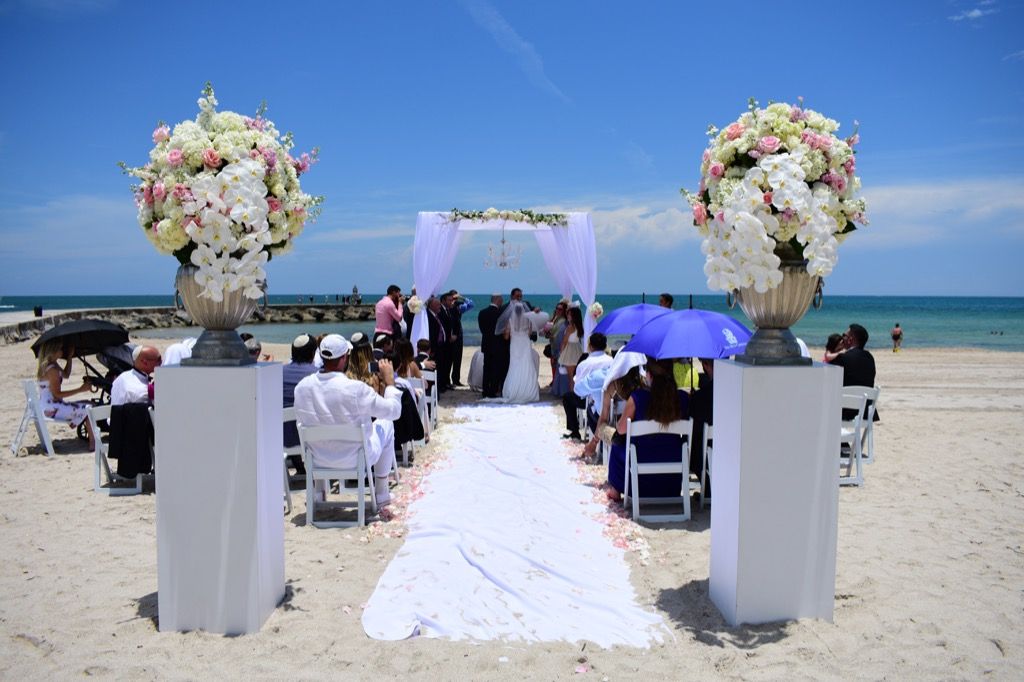 Floridos vestuvės - tai amžius, kai dauguma žmonių tuokiasi kiekvienoje JAV valstijoje