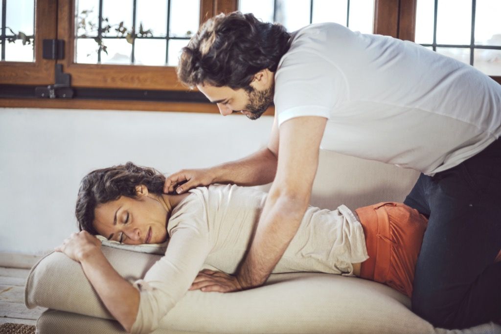 par massage hjälper avkoppling