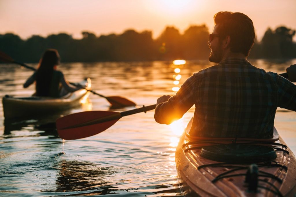 kayak, ideas para la primera cita