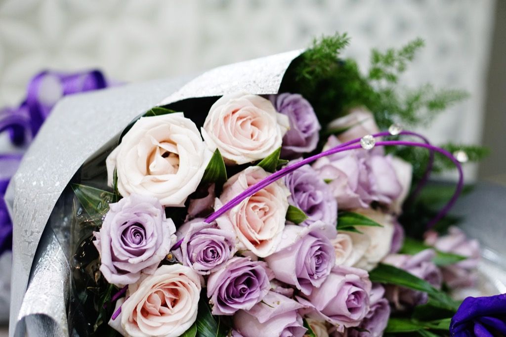 romantilised lilled roosid