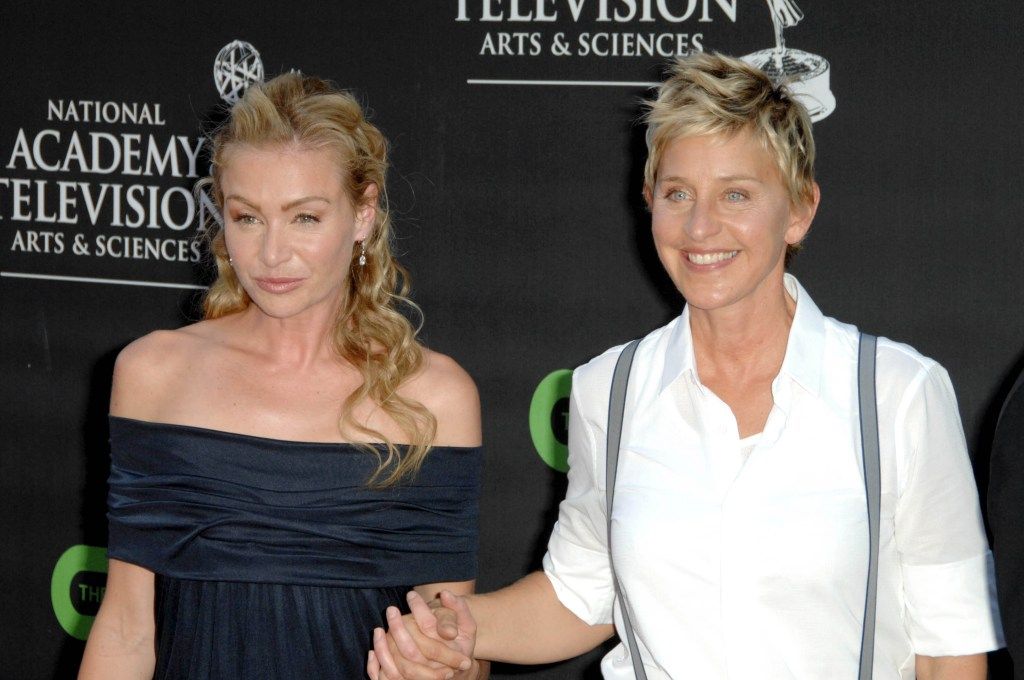 Ellen DeGeneres ir Portia de Rossi santykiai su dideliu amžiaus skirtumu