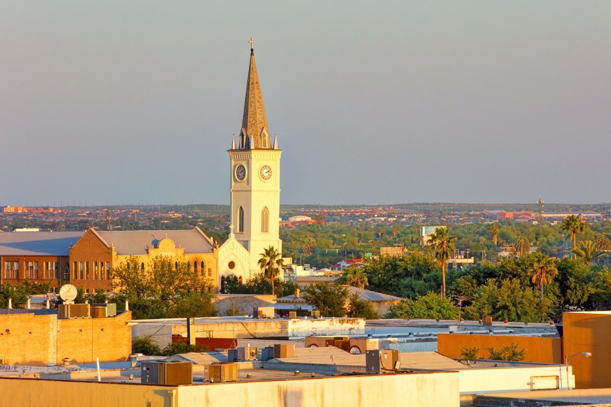 ภาพถ่ายทิวทัศน์ของเมือง Laredo รัฐเท็กซัส