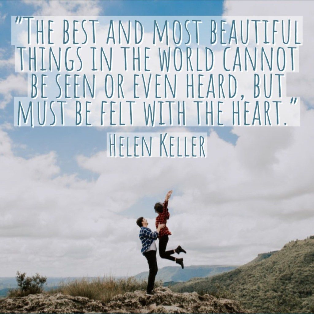 Cita de relación de Helen Keller