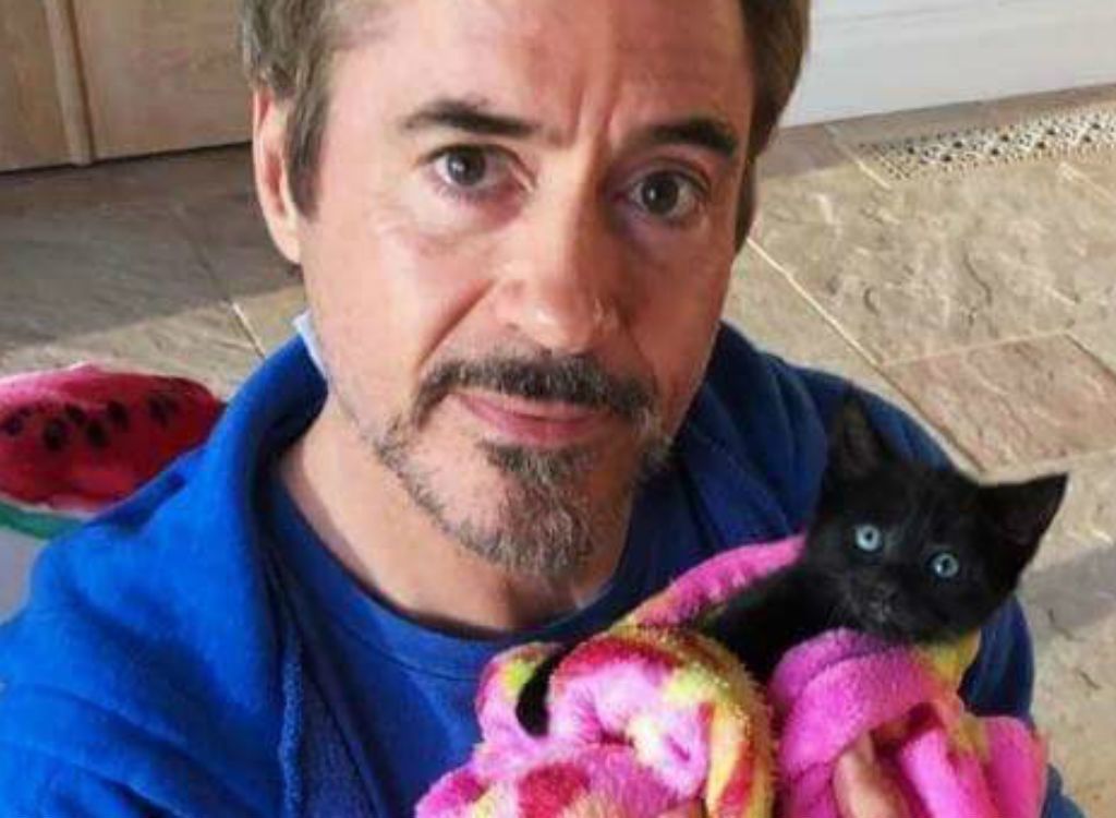 Robert Downey, noorem, kassipoja käes