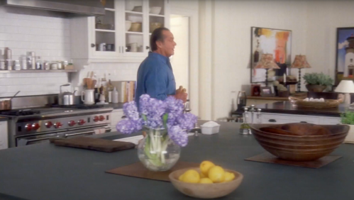   ఎరికా బారీ పాత్ర's kitchen in the movie "Something's Gotta Give."