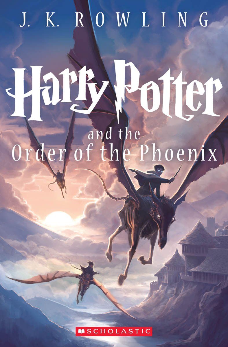 Portada del libro de Harry Potter y la Orden del Fénix