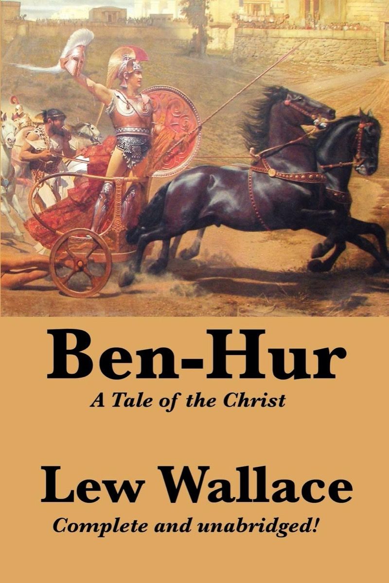 Ben Hur: Priča o Kristovoj naslovnici knjige