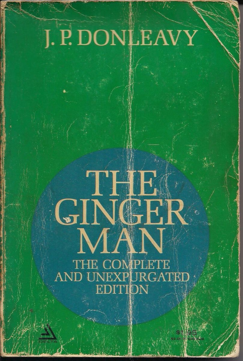 Ginger Man -kirjan kansi