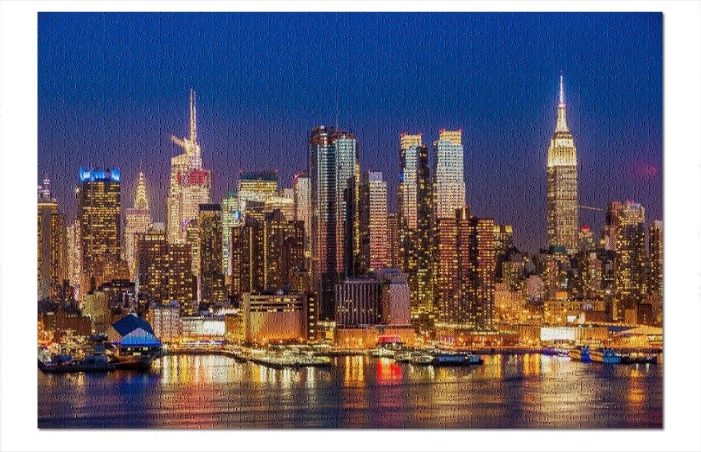 Puzzle panoramę Nowego Jorku