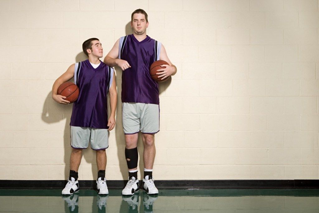 Trumpi ir aukšti krepšininkai