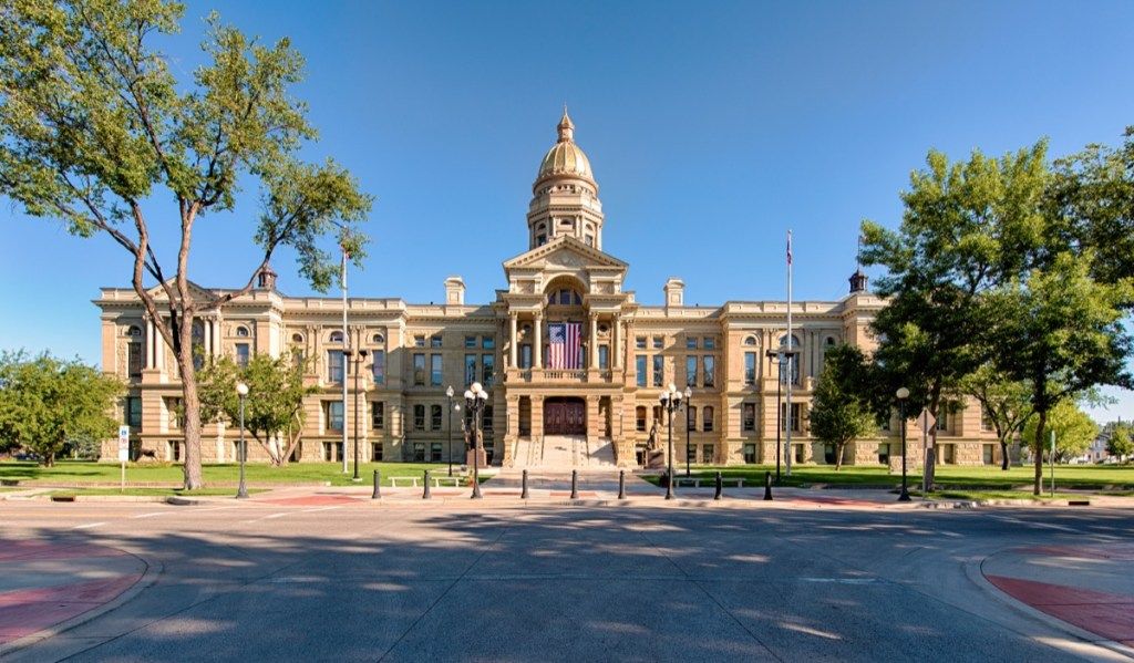 zgradbe glavnega mesta države Wyoming