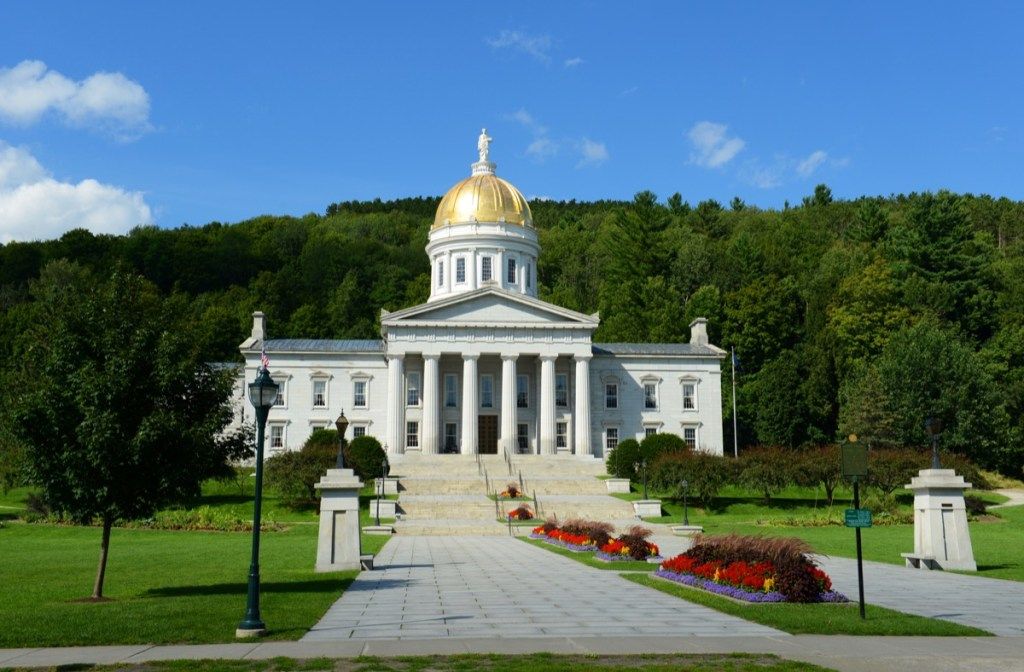 zgradbe glavnega mesta države Vermont