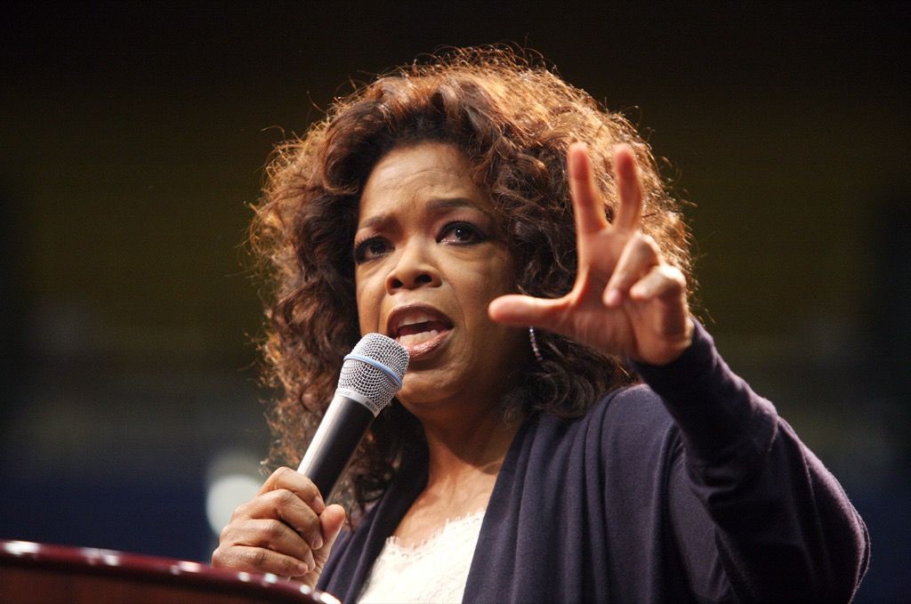 Miljardär Oprah Winfrey, inspireerivad tsitaadid