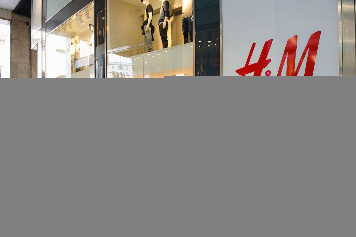 ร้าน H&M ในมิลานประเทศอิตาลี
