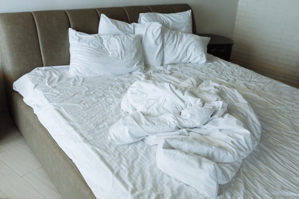 чаршави на креветима у вашој кући привлаче штеточине