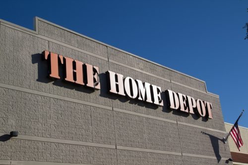   el logo de home depot
