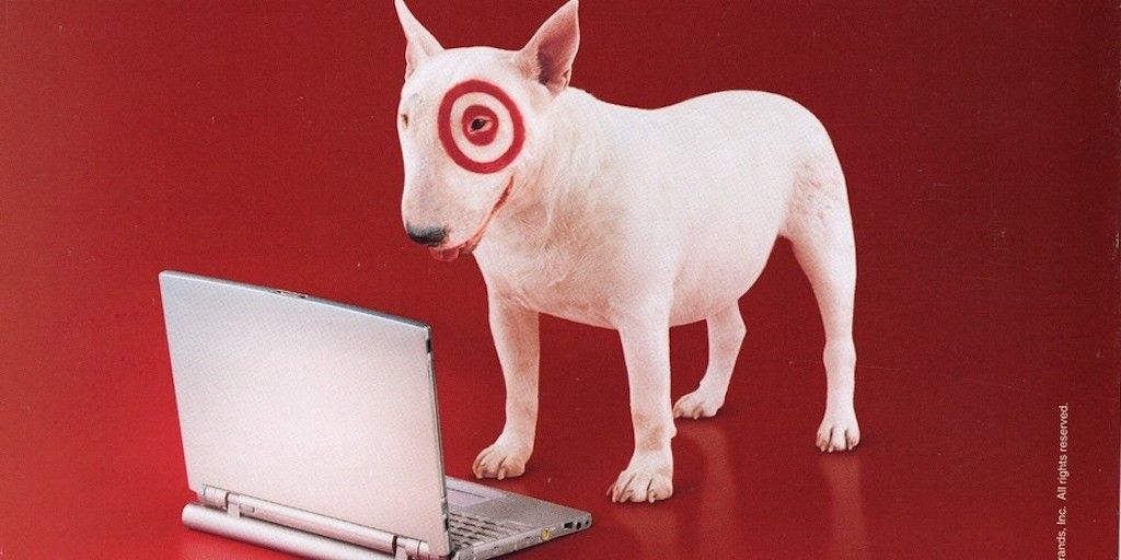 Sihiku bullseye koera reklaam