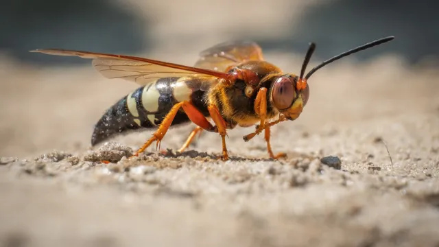 Reuzencicade-dodende wespen zullen deze zomer neerdalen - hier is waar