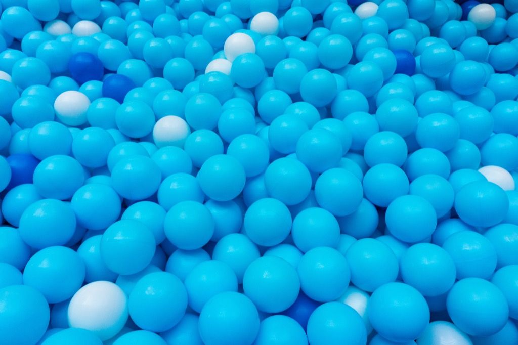 Голубые шары