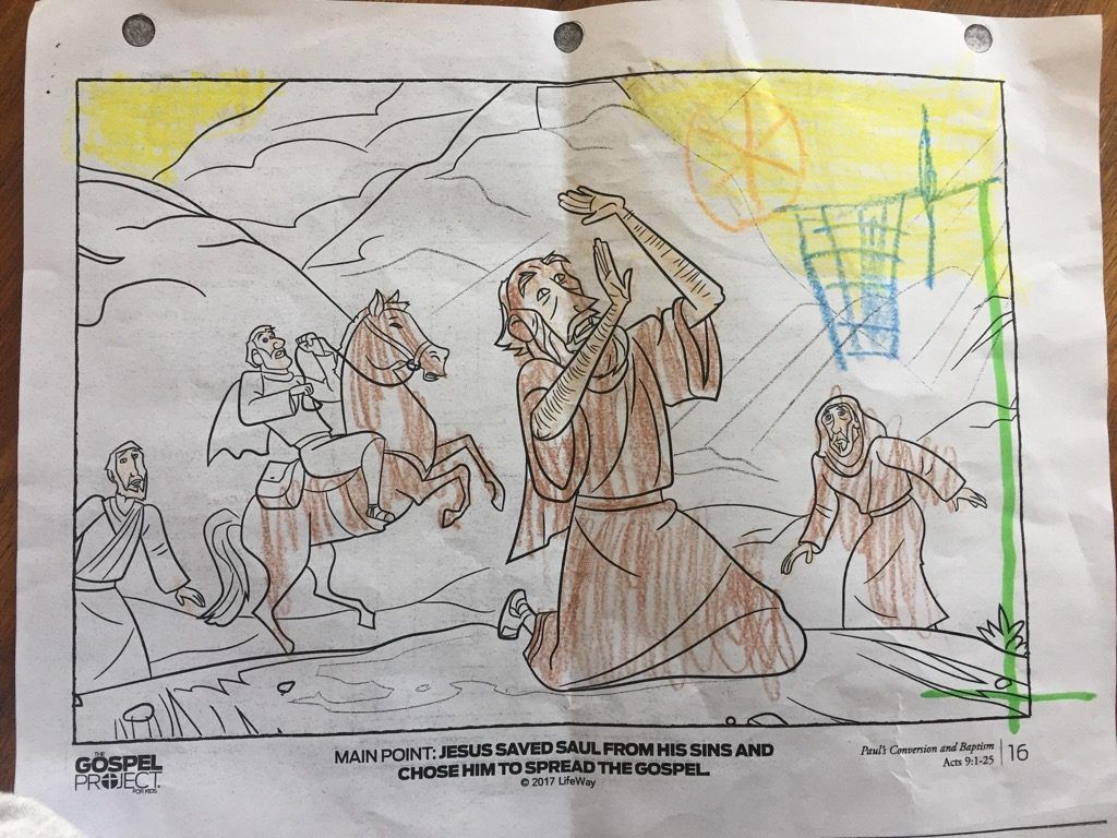 Jeesuksen värityskirja hauskoja lapsikuvia