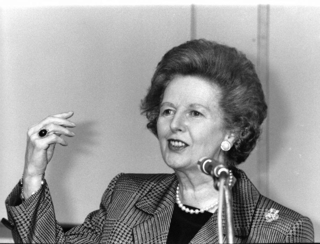 Margaret Thatcher citazioni di successo, insulti ai politici