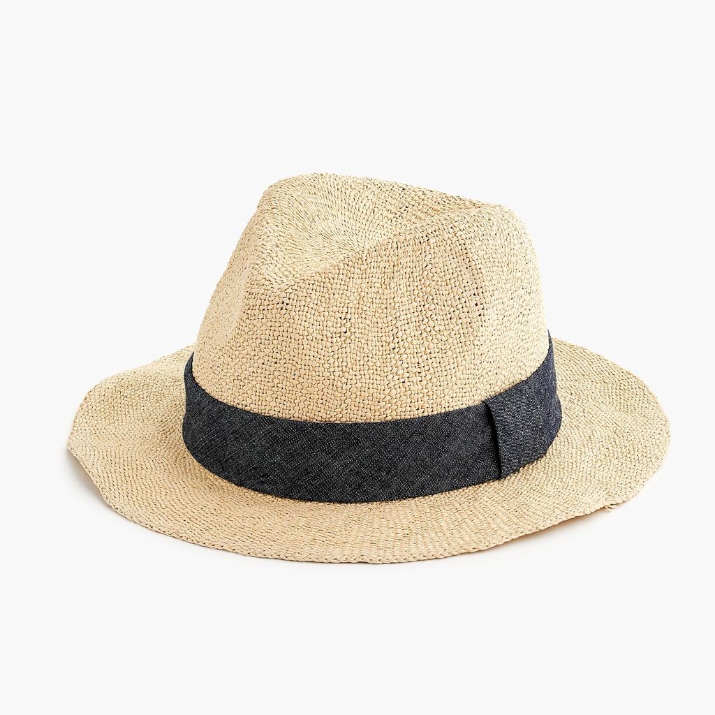 J.Crew Packable Panama Hat corny vitser