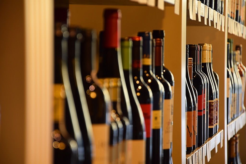 Vorteile von Wein im Laden