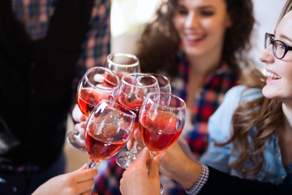 benefici per la salute del vino del vino