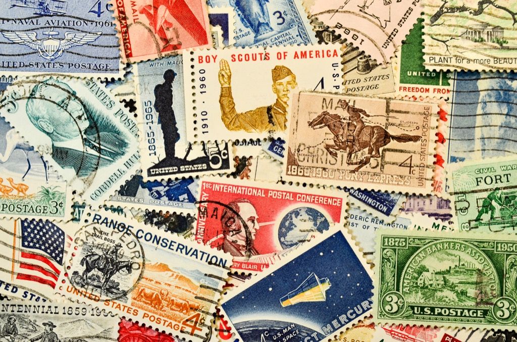 selos postais