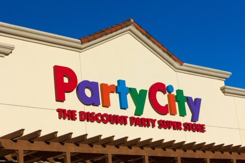   Party City parduotuvė