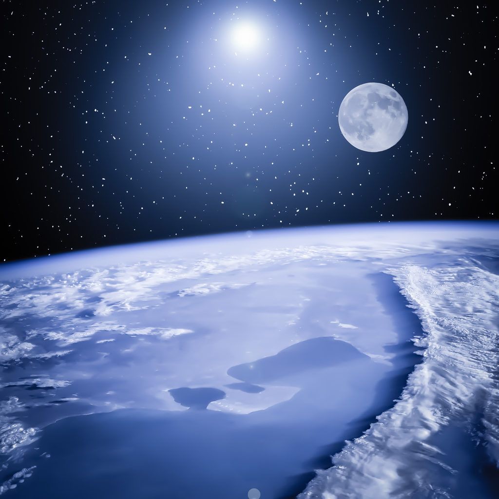 Maan ja kuun planeetta Maan faktoja