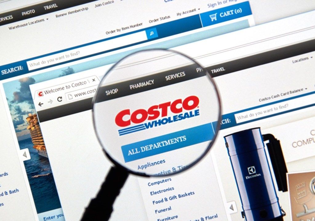 Уебсайт на Costco
