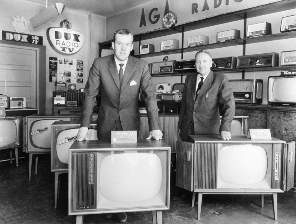 Riesige TV-Box 1960