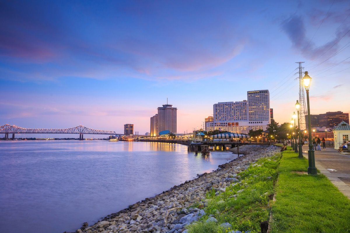 New Orleans in Louisiana