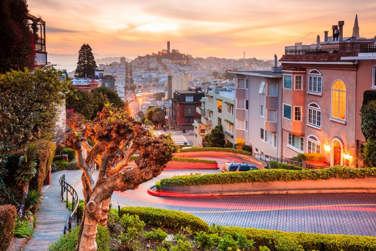 Lombard Street en San Francisco, California