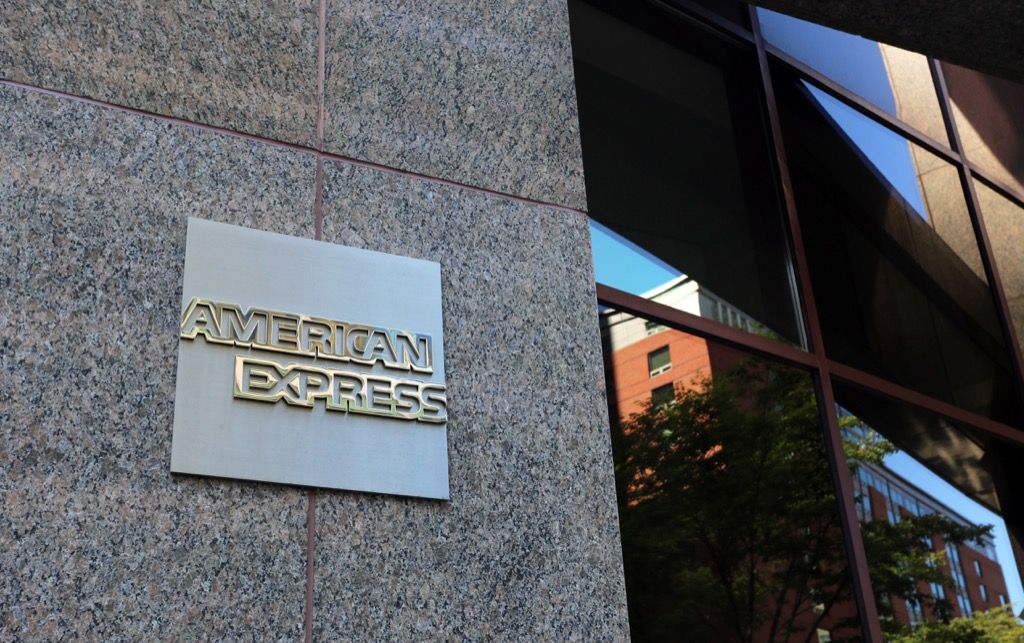 Az American Express az egyik legkedveltebb vállalat Amerikában