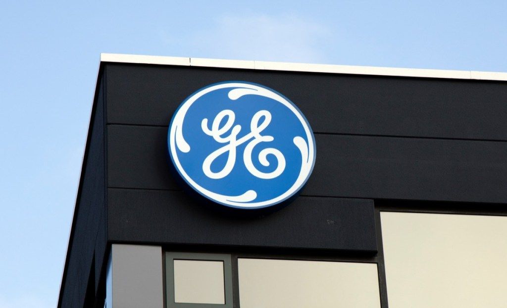 señalización del logotipo de la empresa de electricidad general