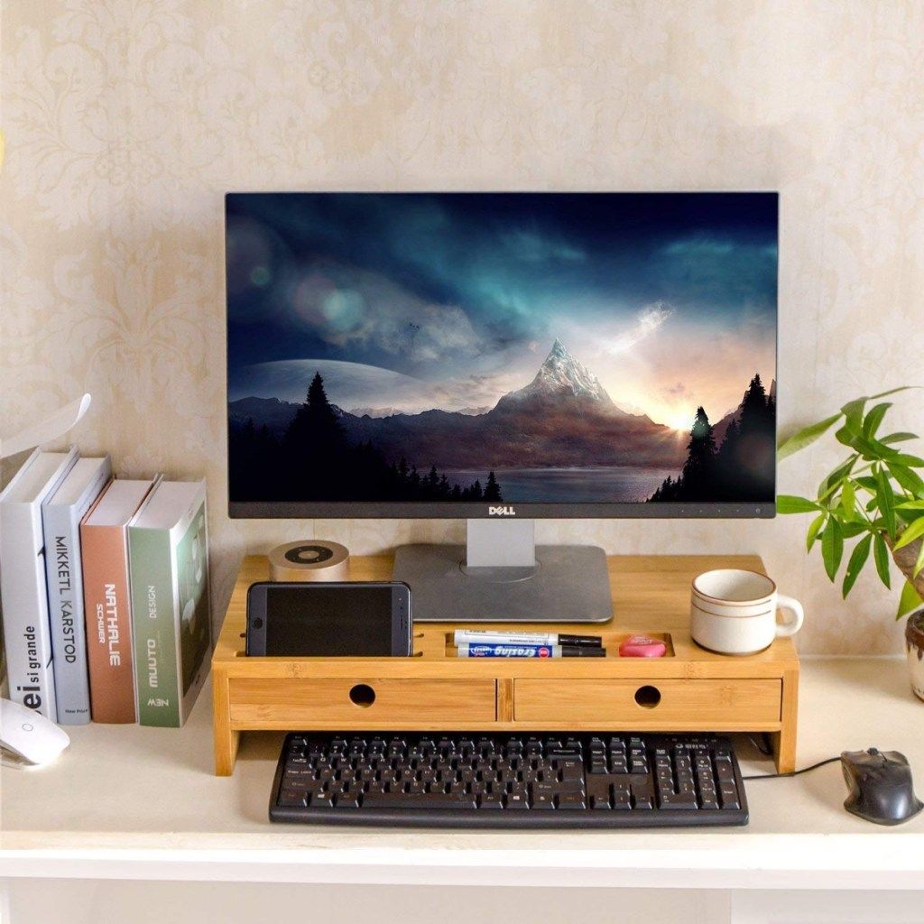 Monitor Stand with Storage {produits d
