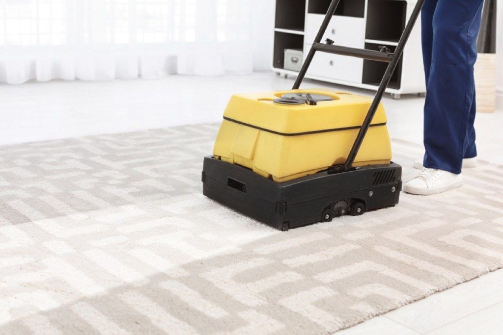 máquina de limpieza de alfombras, puntas de aspiración