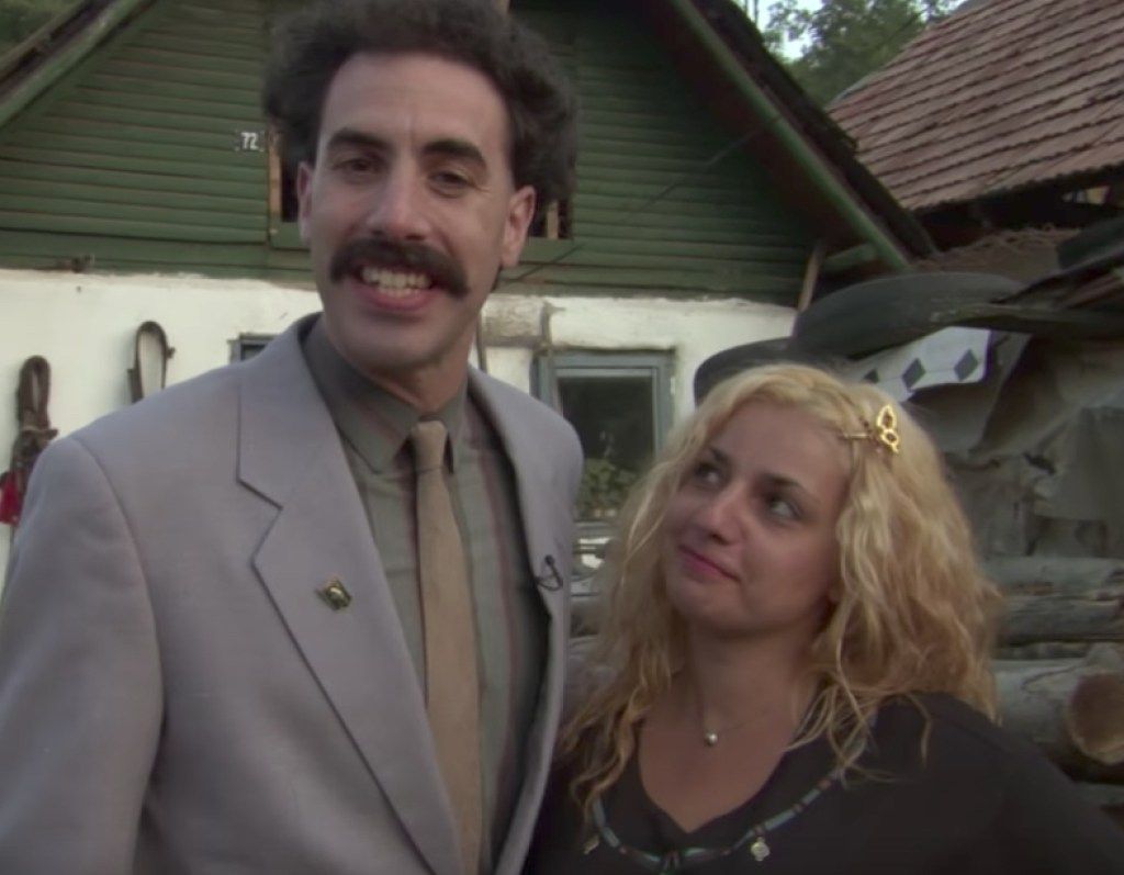 Borat مضحکہ خیز فلم کے حوالے
