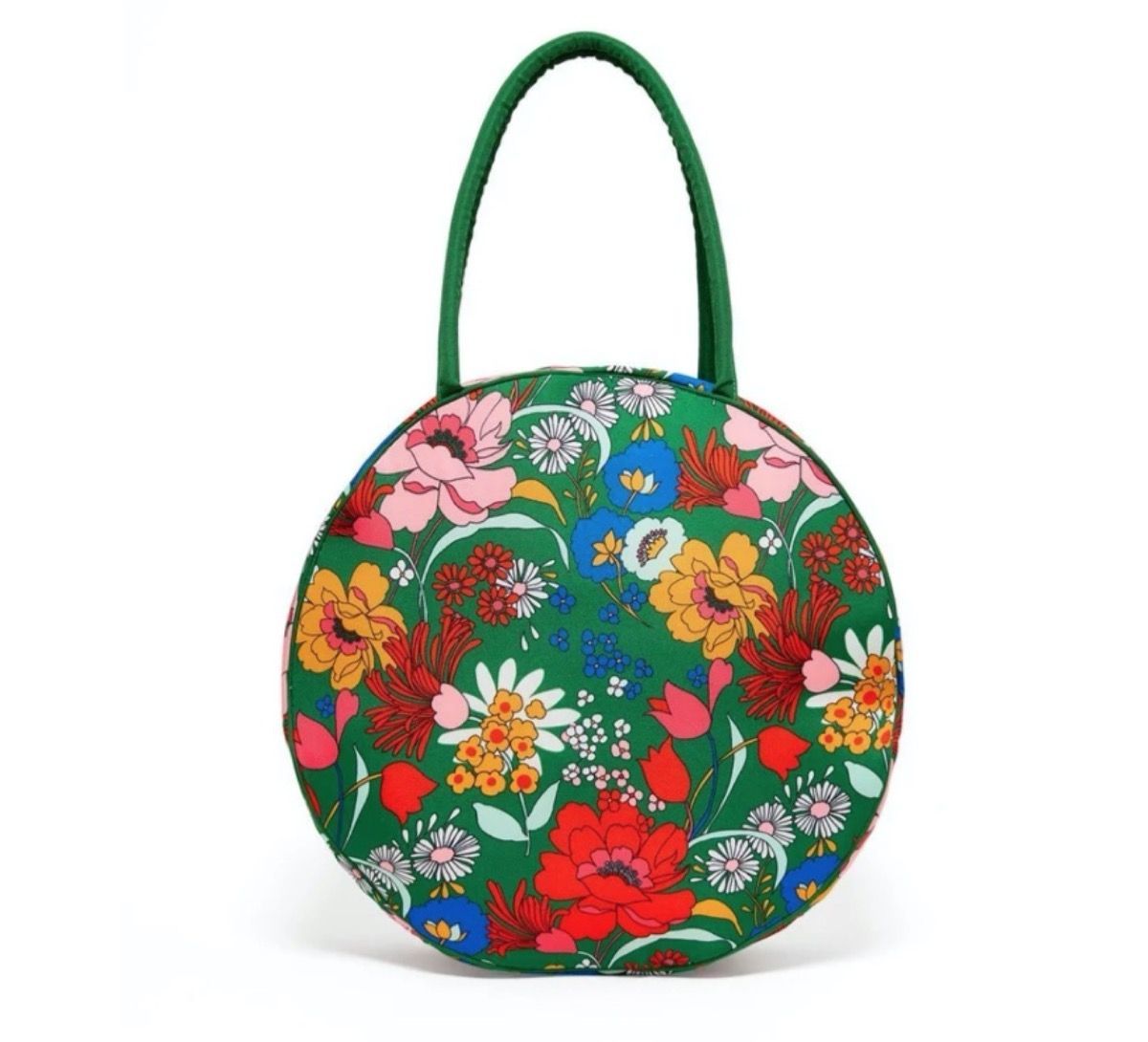 λουλουδάτη τσάντα για πικνίκ