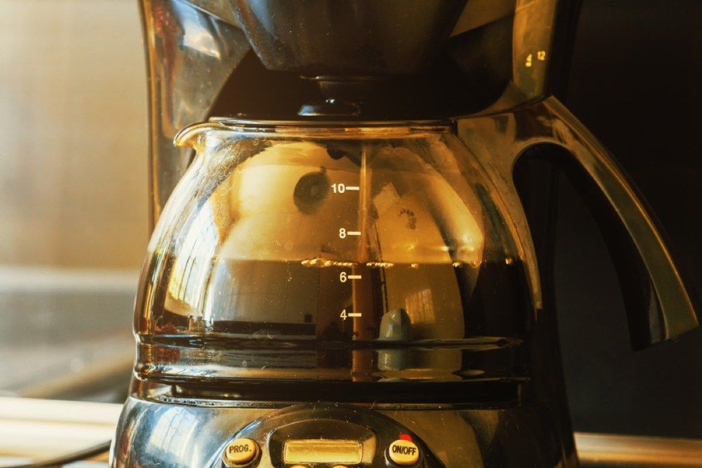 कॉफी पॉट, पुराने जमाने की सफाई हैक