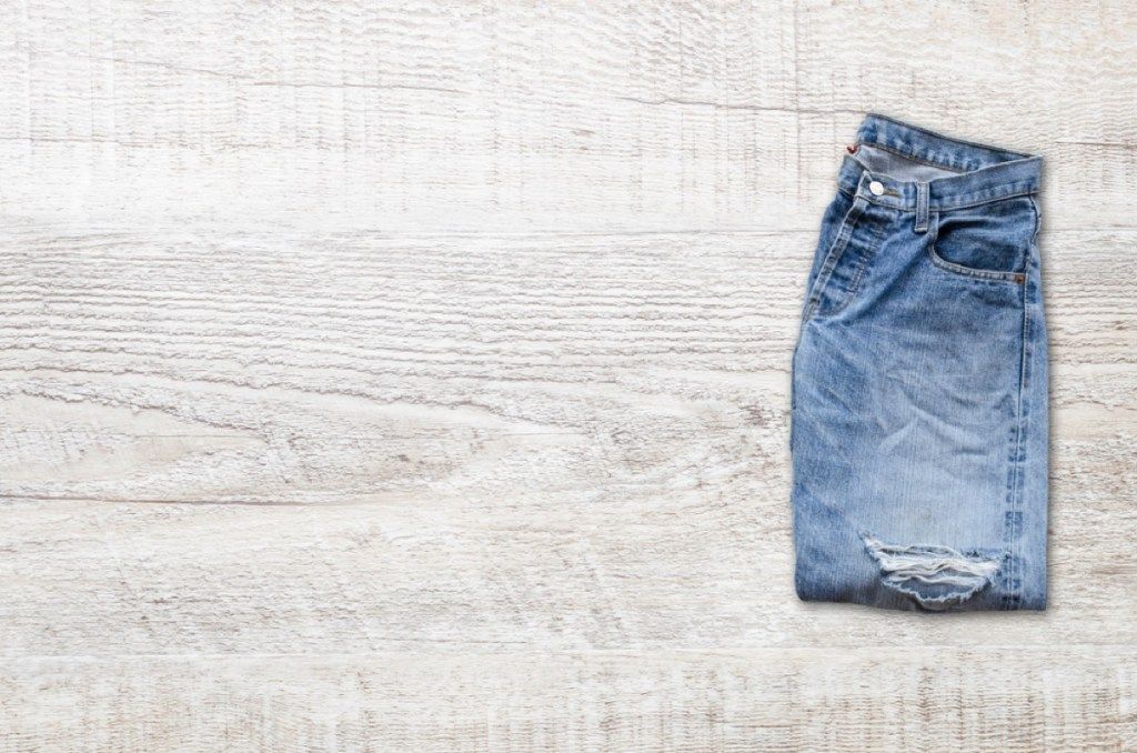 sammenleggbare jeans