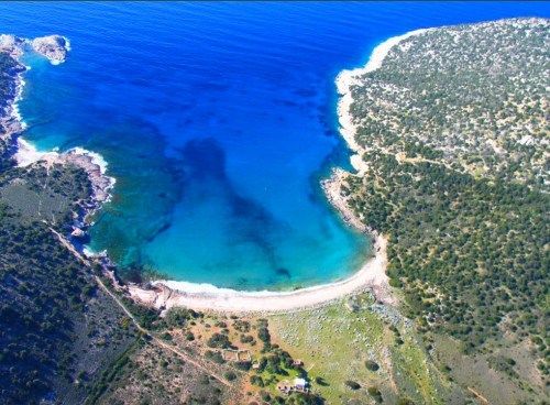 Egeiska havet, nära Grekland
