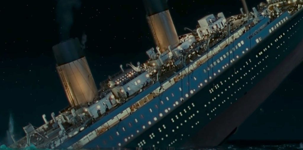 Титаник потъва - исторически факти
