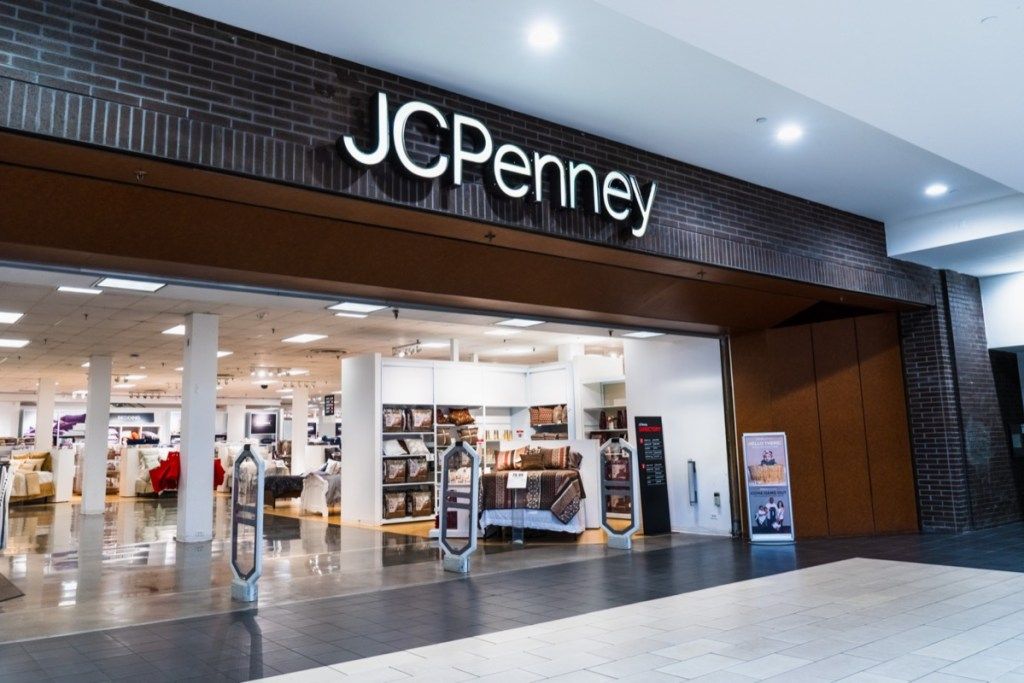 ulaz JCPennyja u trgovački centar u San Joseu u Kaliforniji