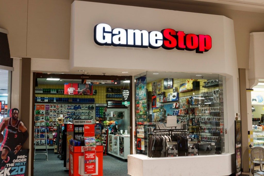 ulaz trgovine Game Stop u trgovačkom centru u Kokomou u državi Indiana