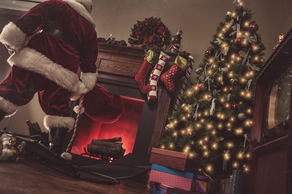Warum kommt der Weihnachtsmann den Schornstein herunter? Hier ist die Ursprungsgeschichte