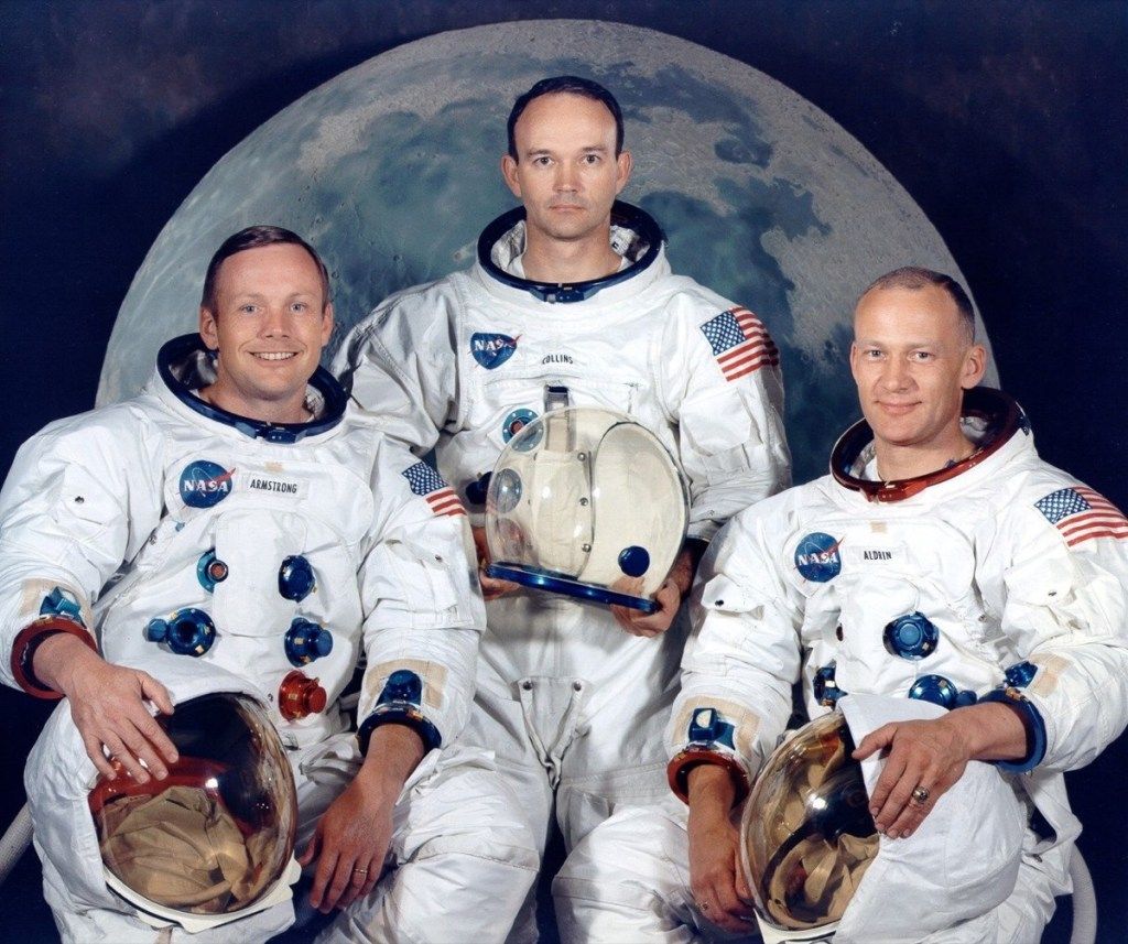 Apollo 11 meeskonna portree