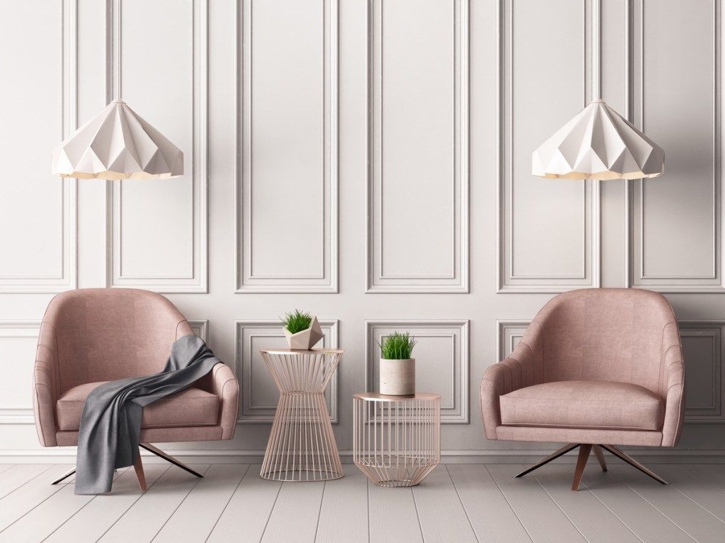Barve palete Neutral Interior Design Palette, zaradi katerih se majhne sobe počutijo večje